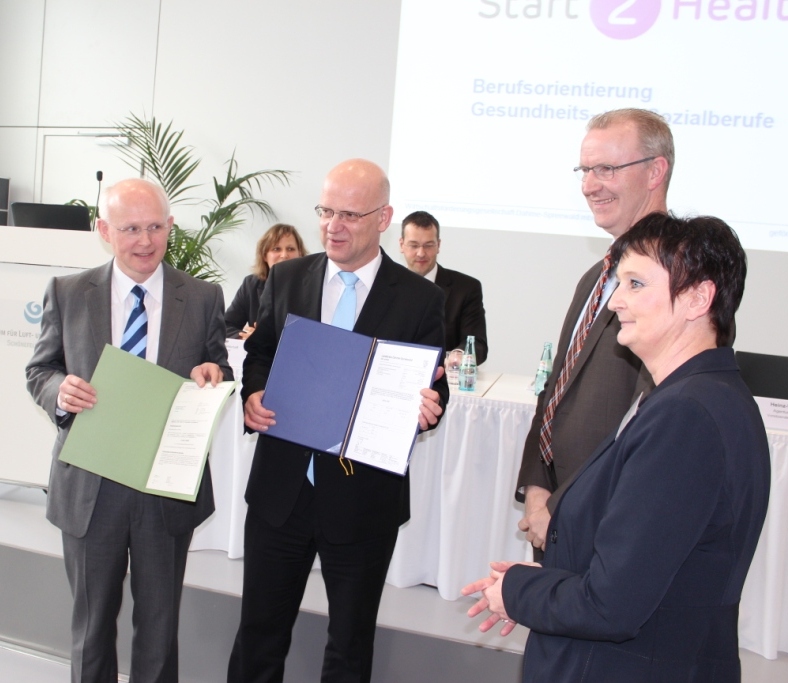 Projektstart "start to health"