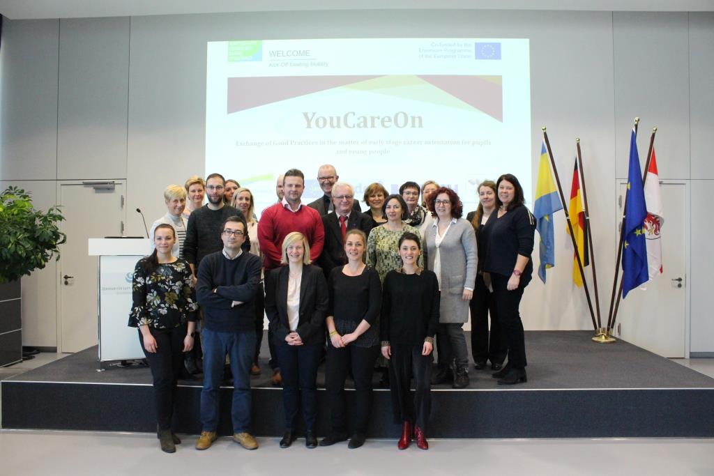 Projekt-Kick-Off des Europa-Projekts „YouCareOn“