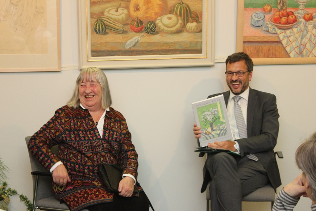 Ausstellung von Irngard Kühn eröffnet Foto: LDS