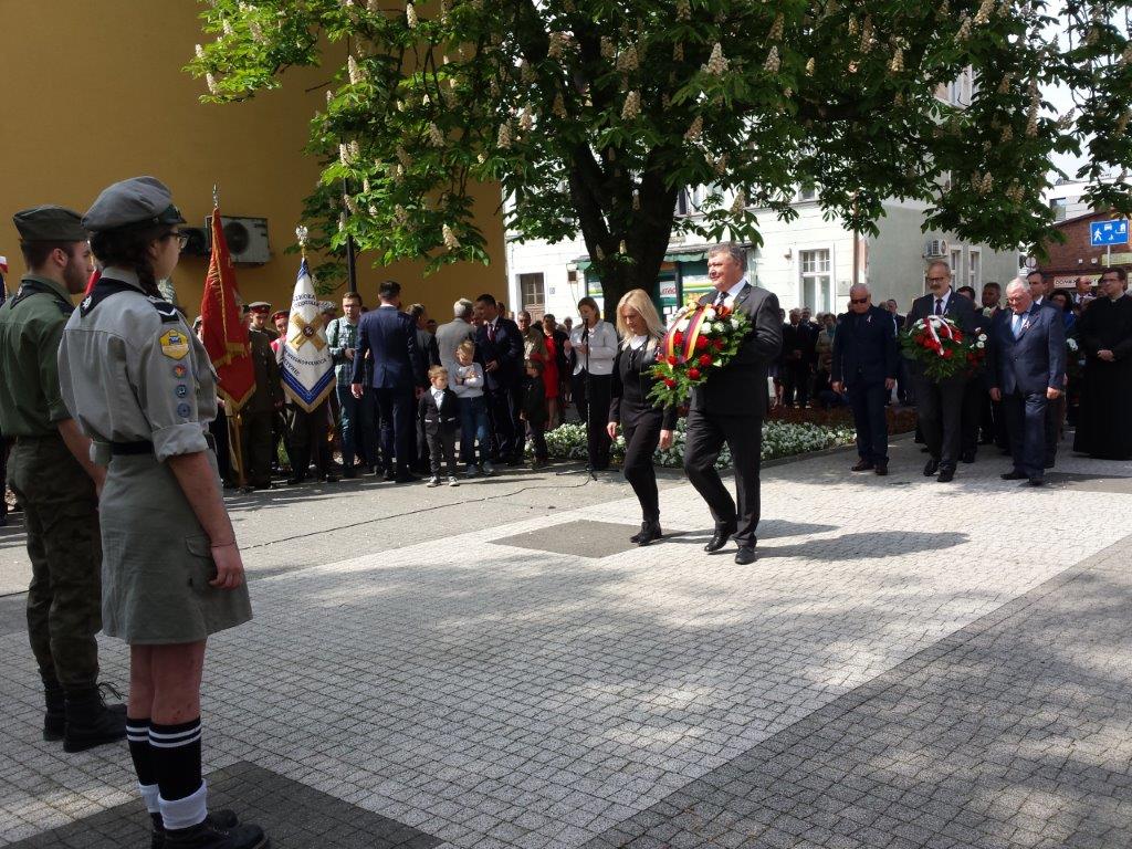 Kranzniederlegung //Foto: Pressestelle Wolsztyn