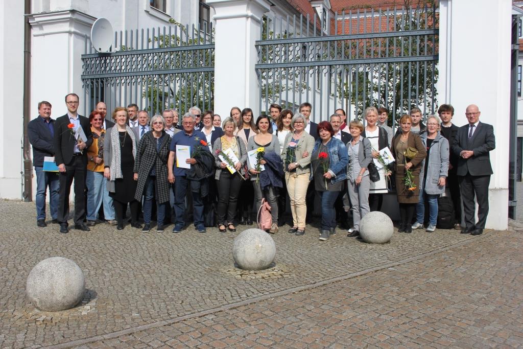 Übergabe der Kultur- und Sorbenfördermittel