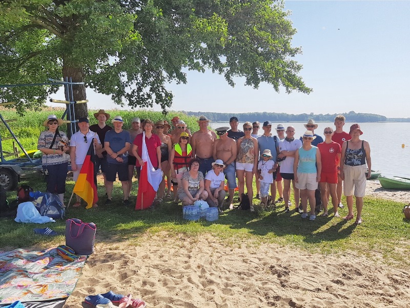 Eine Delegation aus Dahme-Spreewald besuchte am letzten Wochenende den Landkreis Wolsztyn. (Alle Teilnehmer waren getestet oder hatten einen Impfschutz.)