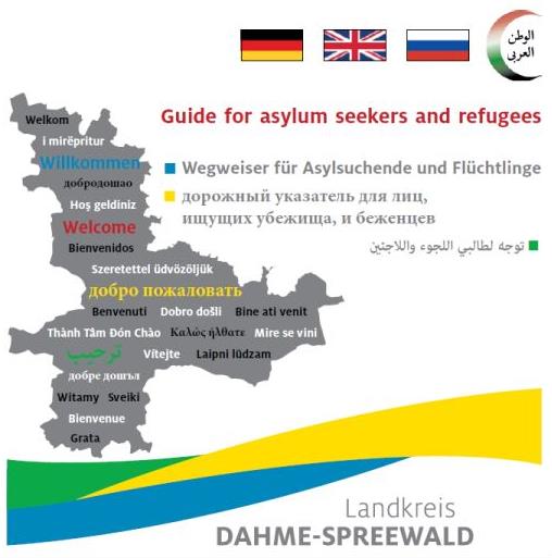 Asylbroschüre Titelseite