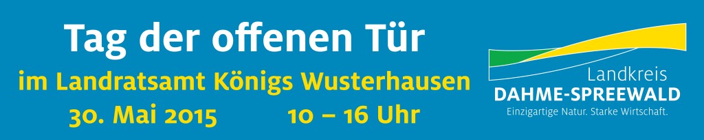 Banner Tag der offenen Tür 2015