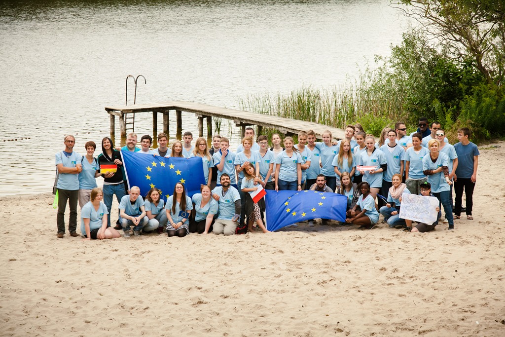 Jugendbegegnung 2017 am Kiez Frauensee im Landkreis Dahme-Spreewald Foto: privat