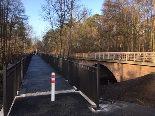 Hofjagdwegbrücke zwischen Halbe und Märkisch Buchholz