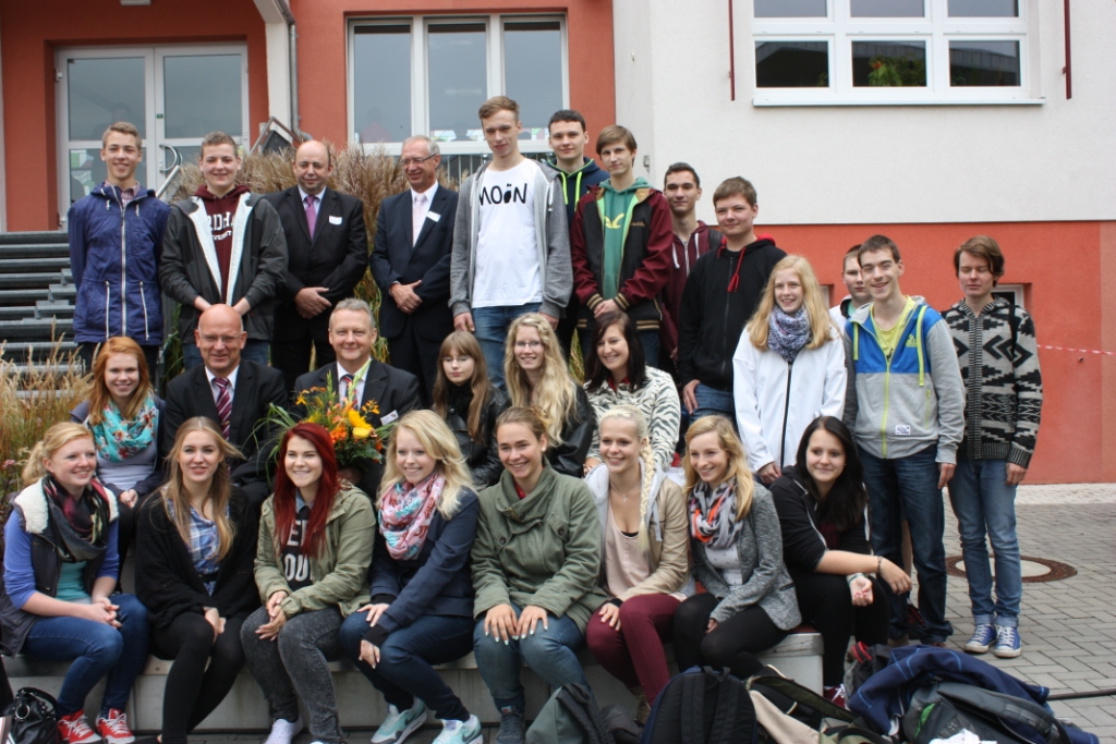 20 Jahre OSZ Dahme-Spreewald - Schüler und Lehrer