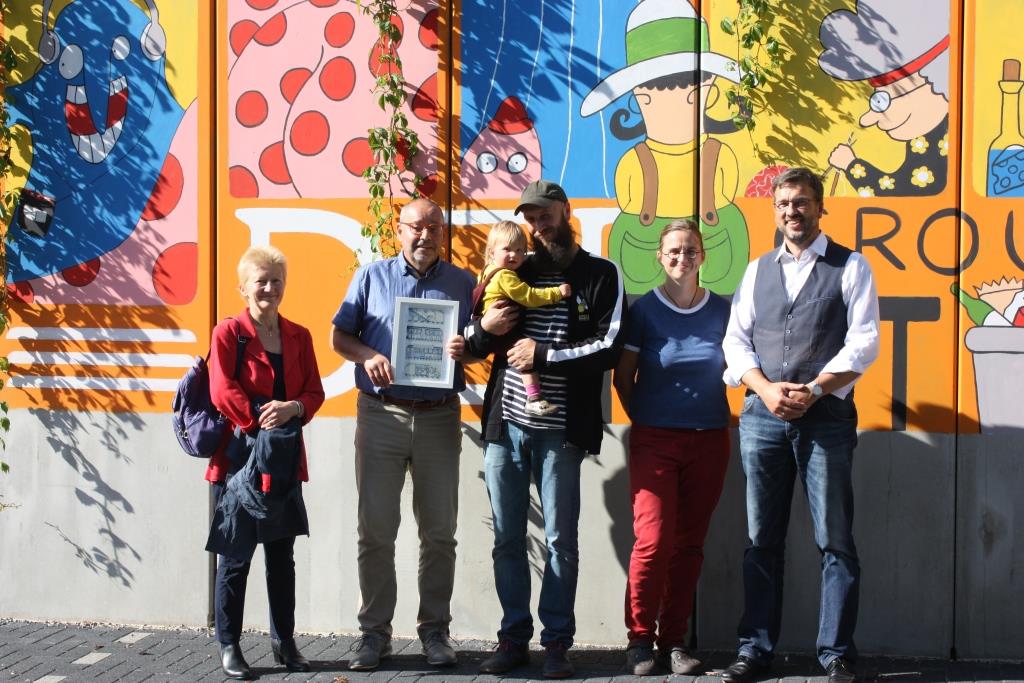 v.l.n.r. Birgit Uhlworm, Dietmar Licht, Sebastian Franzka, Karen Ascher, Carsten Saß
