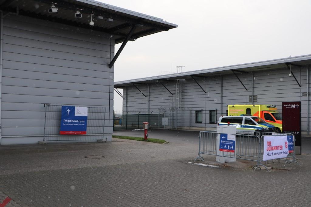 Impfzentrum in Schönefeld