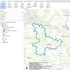 WebKarte für PC - Restriktionszonen Geflügelpest 18.01.2017