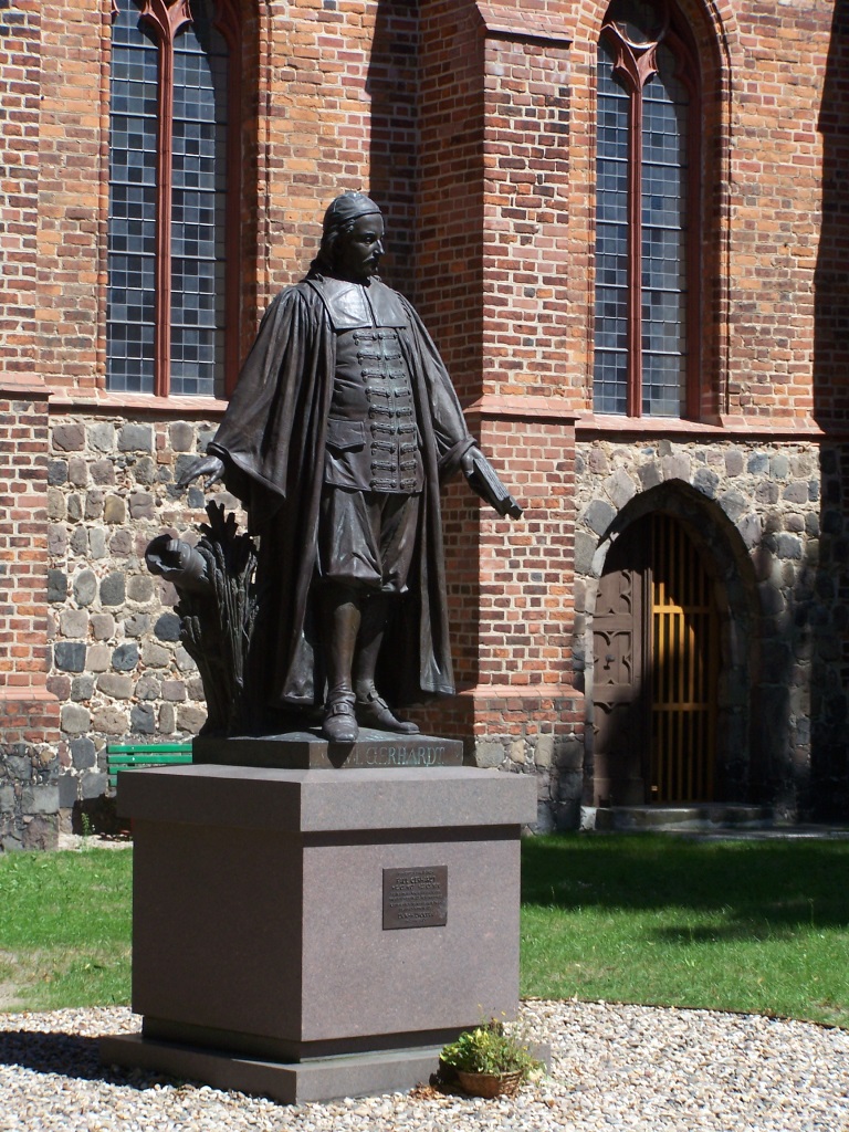 Paul-Gerhardt-Statue in Mittenwalde