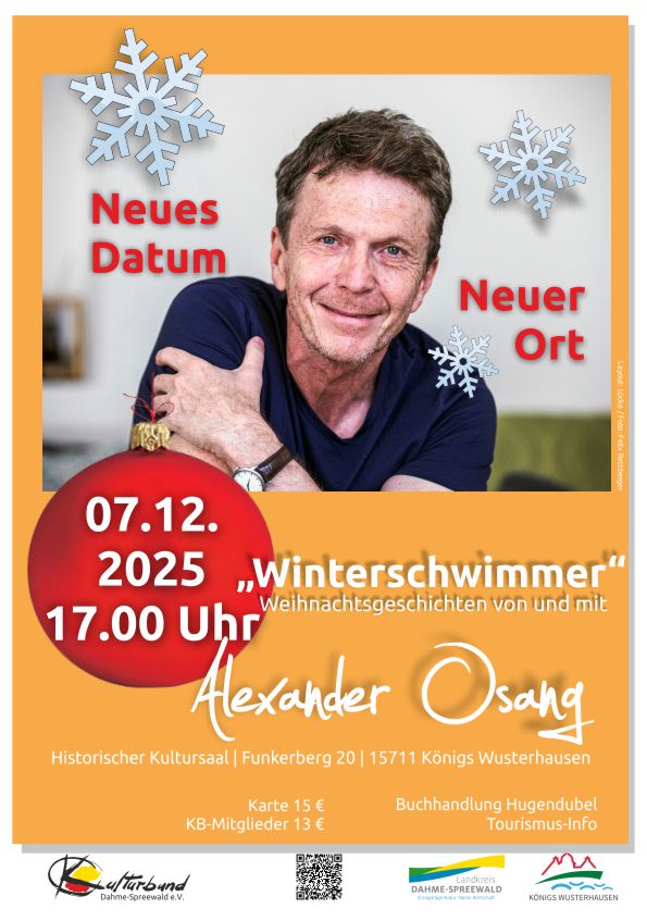 Zu sehen ist das Ankündigungsplakat zur Veranstaltung.