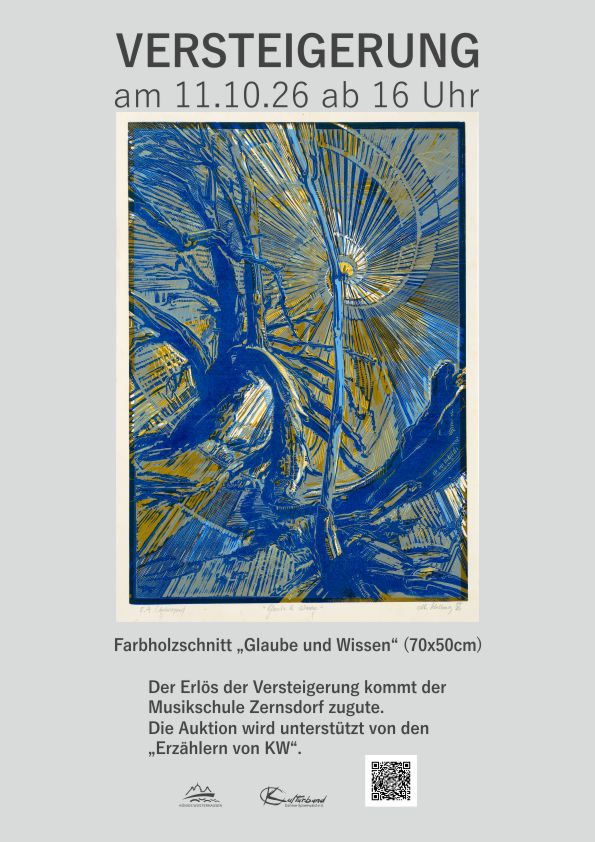 Finissage & Versteigerung zur Ausstellung "Einblicke" von Matthias Schilling