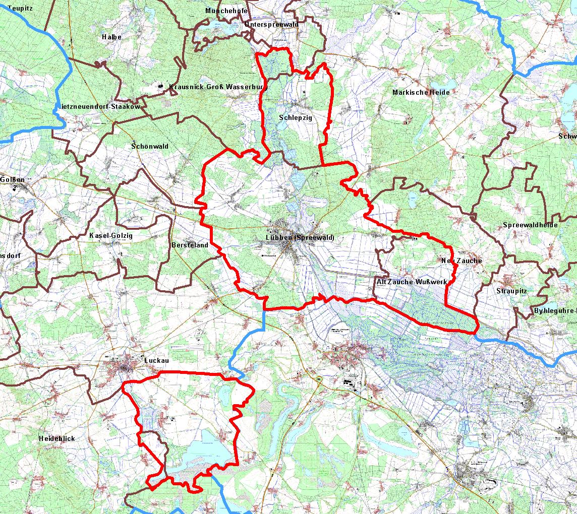Risikogebiete im Landkreis