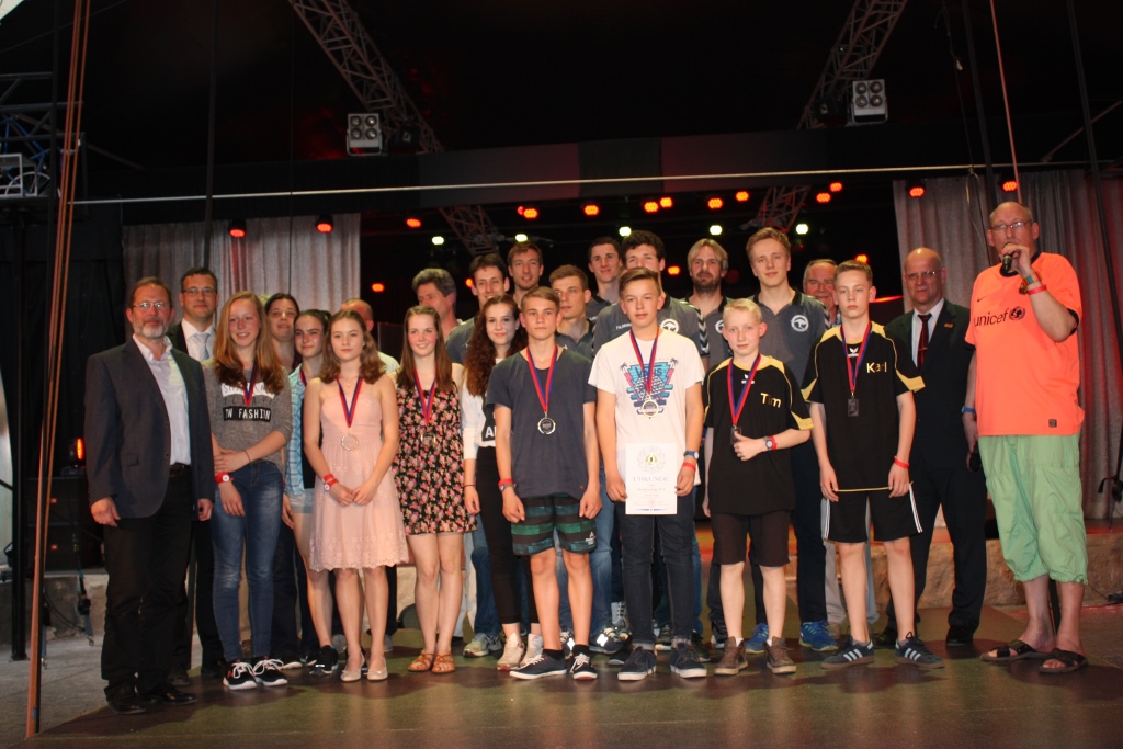Sportlerehrung Gruppenfoto