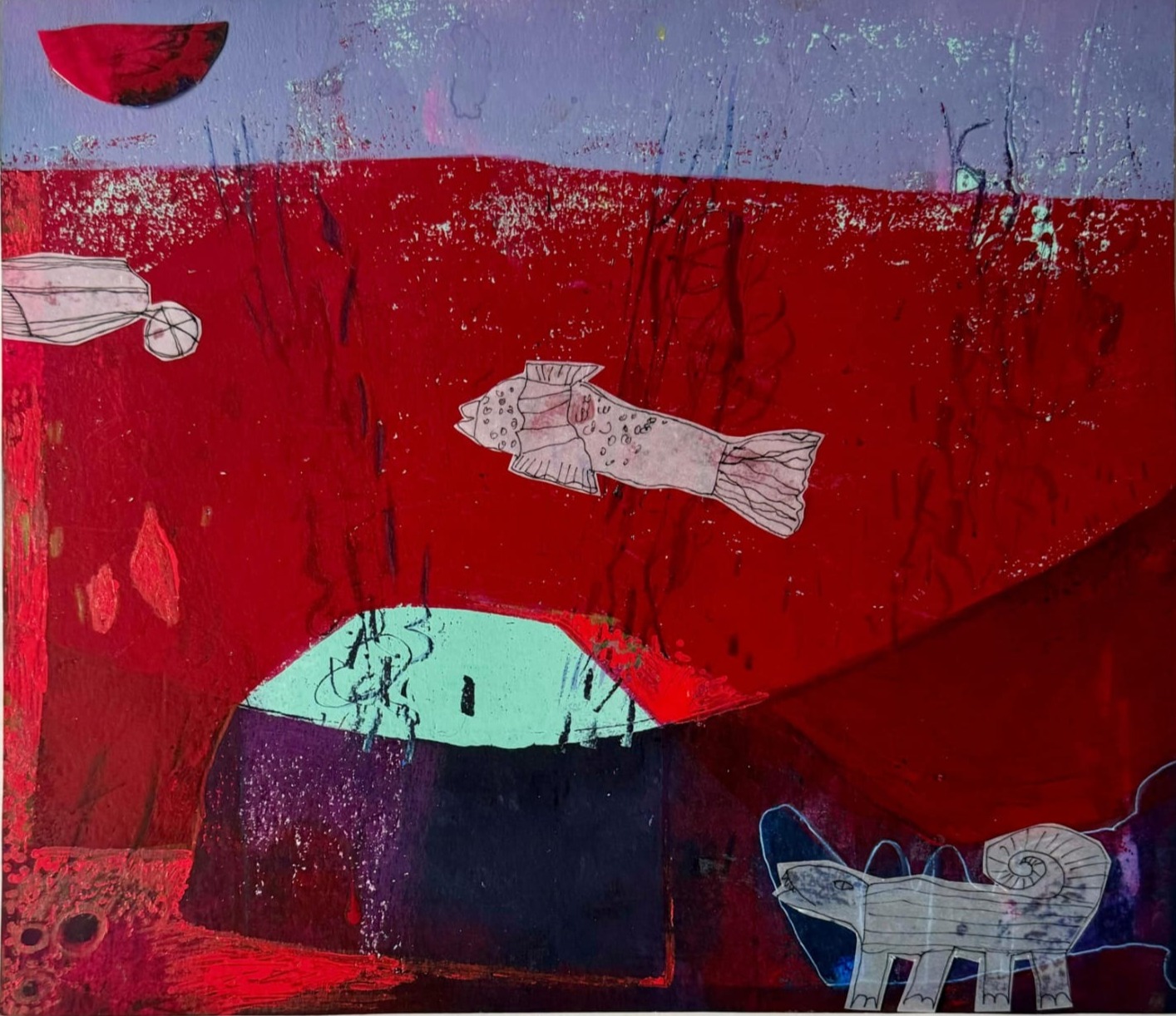 Titelbild zur Ausstellung von Sabine Fiedler 2025