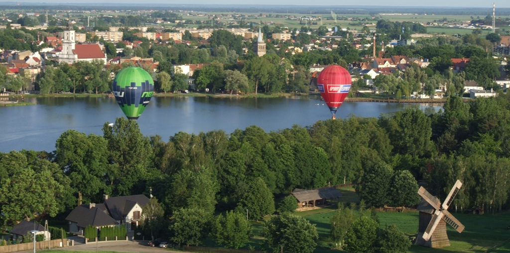 Luftaufnahme von Wolsztyn Foto: Pressestelle Wolsztyn