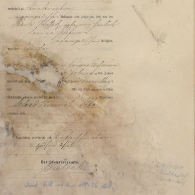 Geburtenregister 1892