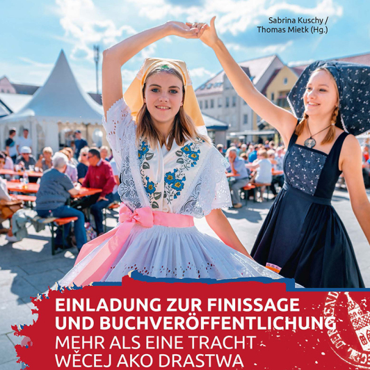 Auf dem Bild ist das Cover vom Buch  "Mehr als eine Tracht" zusehen.
