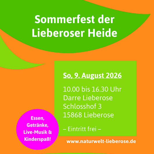 Sommerfest in Lieberose