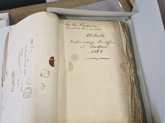 historisches Schriftstück