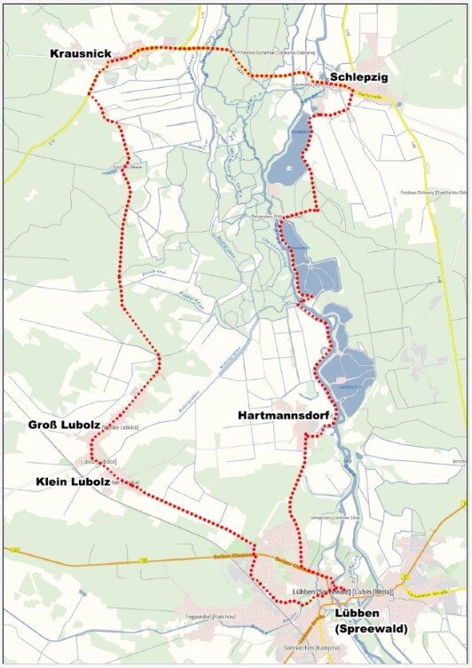 Karte Anradeltour Stadtradeln Karte Anradeltour Stadtradeln
