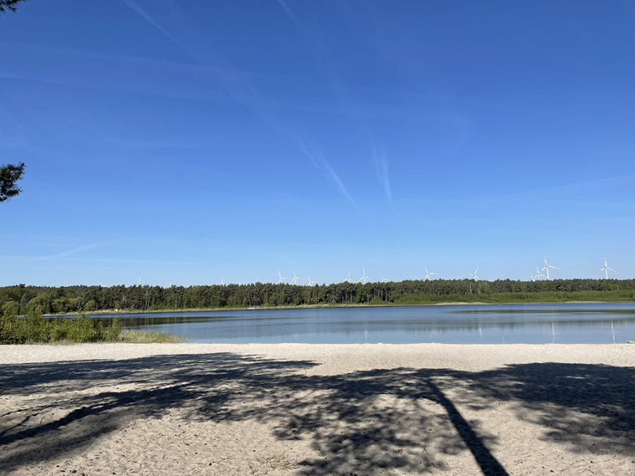 Hauptbadestrand Briesener See