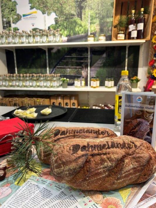 Grüne Woche Dahmeländer Stulle und Spreewitz Gin