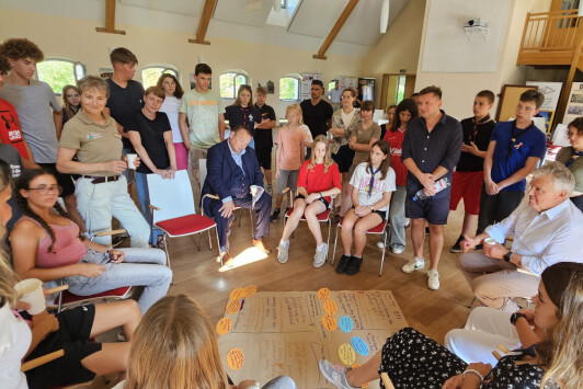 Diskussionsrunde FORESTYOURSELF