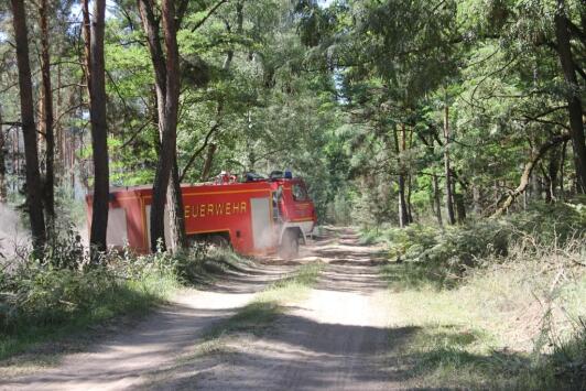 Feuerwehr Brand Lieberoser Heide