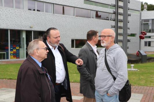 Gesprächssituation zur Finissage der Spektrale 11