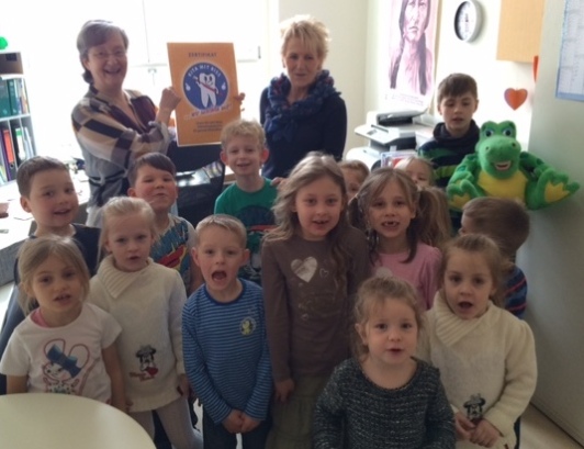 Kinder in der Kita "Nesthäkchen" in Mittelwalde