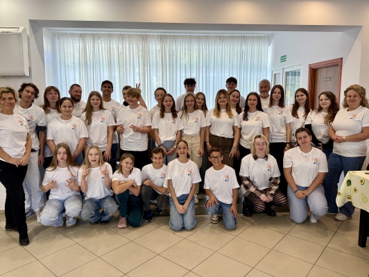 Gruppenfoto Jugendbegegnungen Wolsztyn 2025