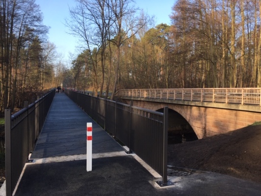 Hofjagdwegbrücke zwischen Halbe und Märkisch Buchholz