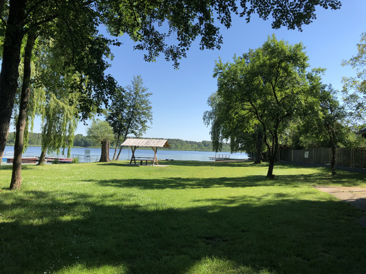 Hauptbadestrand des Köthener Sees