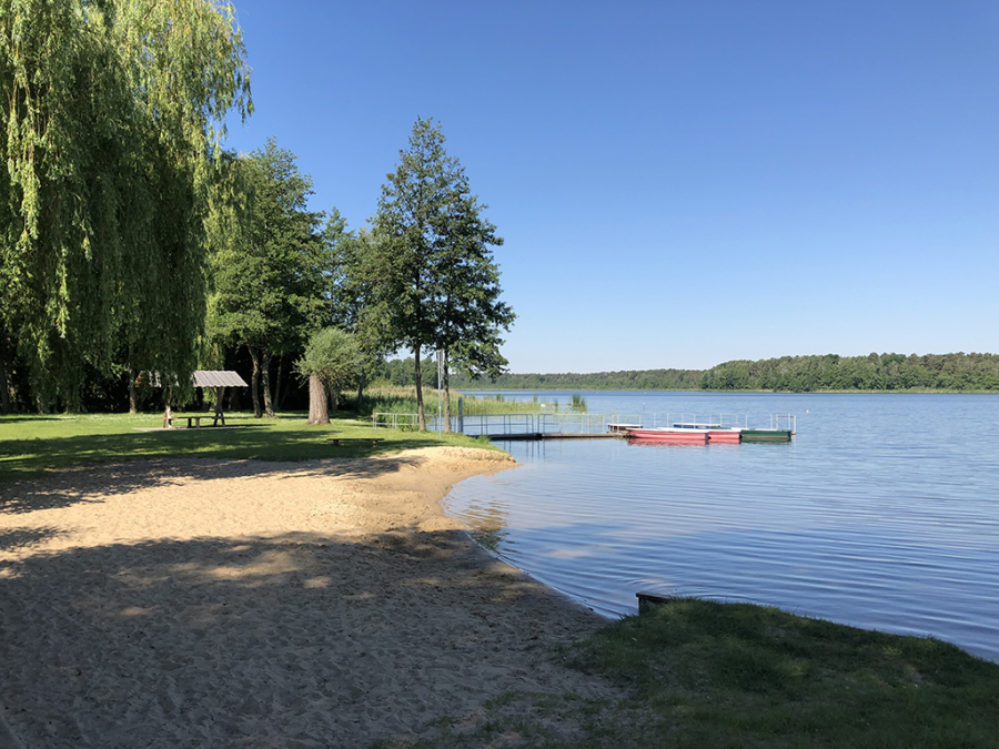 Hauptbadestrand des Köthener Sees