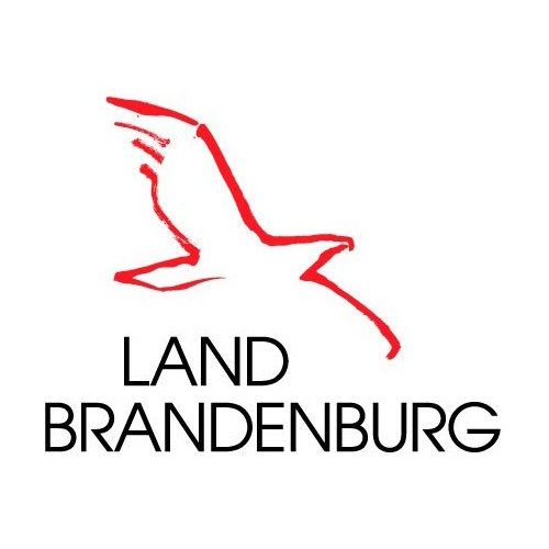 Auf dem Bild sehen Sie das Logo des Landes Brandenburg.