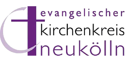Zu sehen ist das Logo des Evangelischen Kirchenkreis Neukölln.