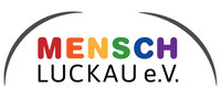 Zu sehen ist das Logo von Mensch Luckau e. V.