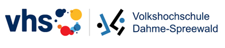 Zu sehen ist das Logo der Volkshochschule Dahme-Spreewald. Zu sehen ist das Logo der Volkshochschule Dahme-Spreewald.