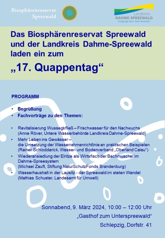 Auf dem Foto sehen Sie das Ankündigungsplakat des 17. Quappentag. Auf dem Foto sehen Sie das Ankündigungsplakat des 17. Quappentag.