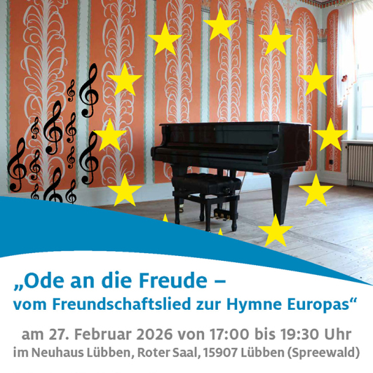 Zu sehen ist das Ankündigungsplakat.