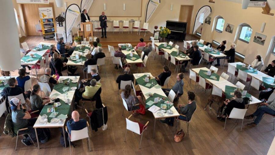 Die Finissage in der Darre in Lieberose