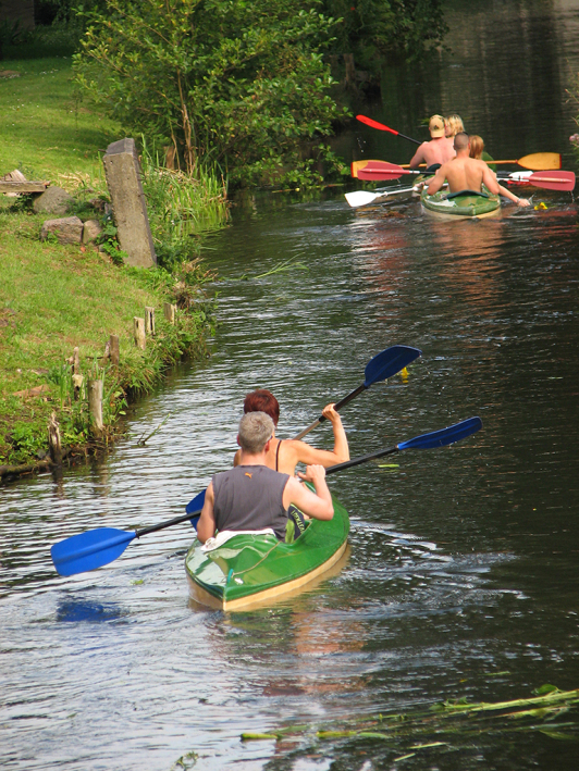 Paddler in Schlepzig