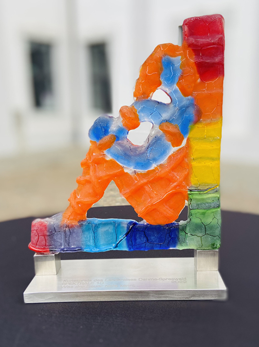Zusehen ist ein Kunstwerk der Spektrale.