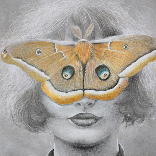 Zu sehen ist das Titelbild von Anika Werner zur Ausstellung „Leben“.
