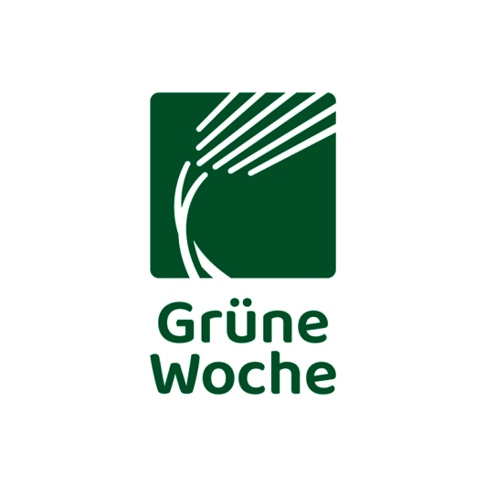 Zu sehen ist das Logo der Grünen Woche.