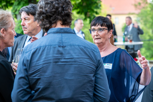 Zu sehen sind Impressionen vom gemeinsamen Frühlingsempfang 2026 des Landkreises Dahme-Spreewald und der Wirtschaftsförderungsgesellschaft Dahme-Spreewald mbH.