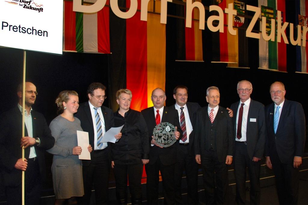 Auszeichnung Pretschen unser Dorf hat Zukunft komp