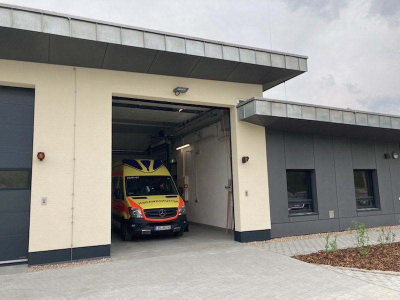 Einsatzfahrzeug der Johanniter